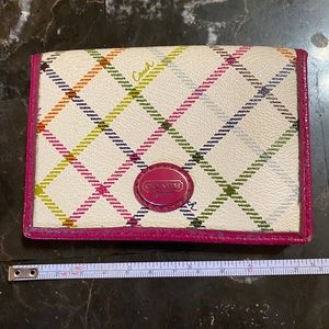 Coach credit card holder